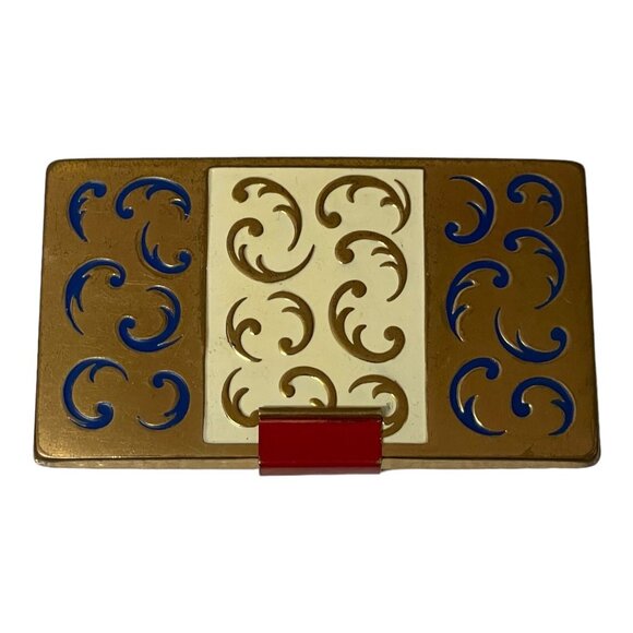 Vintage Yardley Of New York Enameled Empty Compact Collectible